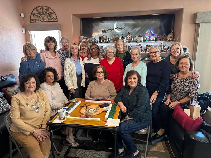 Desert Newcomers Club members celebrating together